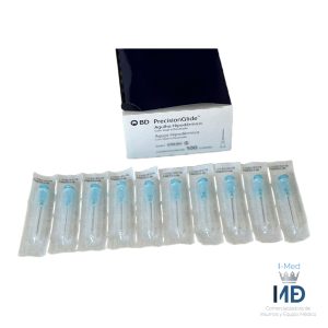 Aguja Hipodérmica BD de 23G x 1" (0.60 x 25mm)